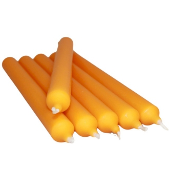 Candela semplice 20X2cm - ARANCIONE